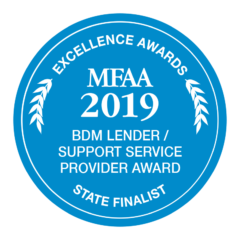 Australian Business Credit 2019 MFAA Excellence Awards Support Service Provider Award Finalist